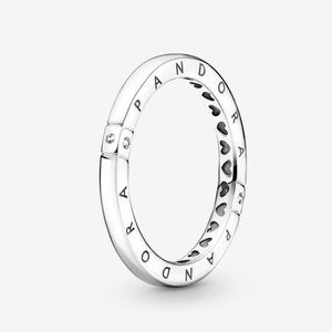 Logo and hearts ring